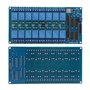 Module de Relais, Carte de Commande de Module de Relais 5 V 16 Canaux, avec Protection Optocoupleur pour Module Microcontrôleur