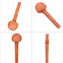 4 Pcs Chevilles de Réglage pour Violon Fiddle Tuning Pegs Partie Instrument à Cordes pour Violon 4/4