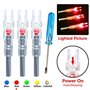 Deeabo Encoches de Flèche Lumineuses 3 Pièces Chasse Tir Ajustement Arbre de Flèche de 6 2 Mm Arc Éclairé LED Queue de Lencoche 