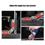 Broco Welding Support magnétique 20 ° -200 ° Angles réglables Aimant de soudage Porte-soudage magnétique Accessoires d’outils de