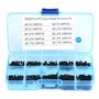 KSTE 1000pcs Vis CROISETTE tête autotaraudeuse boulons Assortiment Kit M1 M1.2 M1.4 M1.7