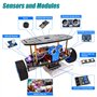 Adeept Kit de voiture robot auto-équilibrant (compatible avec Arduino DIE), kit de projets STEM, kit de robotique et d'ingénieri