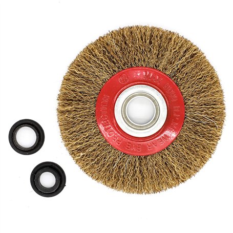 F Season Brosses abrasives de 125 mm pour meuleuse d'angle à une main