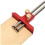 Broco trusquin en bois, double bois en acier inoxydable tête Scriber Règle de marquage Calibre bois Scribe outil Menuiserie