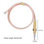 Thermocouple à Gaz M8 Fil Chauffant Sonde de Thermocouple à Gaz 600mm pour Accessoires de Barbecue