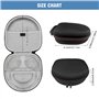 Étui Rigide pour Casque Sony WH-CH700N/WH-CH710N - Étui de Protection de Voyage - Noir (Valise Uniquement)