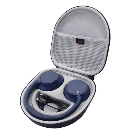 Étui de protection rigide pour casque Sony WH-CH720N/WH-CH700N/WH-CH710N - Noir (étui uniquement)