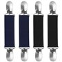 4 Pcs Clips Cardigan Elastique Chandail Clip Cardigan Pince Cardigan Pour Femmes Hommes Enfants