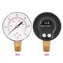 Mini-manomètre basse pression, manomètre BSPT pour carburant air-huile ou eau 0-15 psi/0-1bar