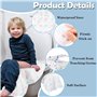 20 Pièces Protege Toilette Protege Cuvette WC Jetable Protection Toilettes Jetables Protege WC Jetable pour Enfants et Adultes p