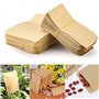 Rayong 100 PCS Enveloppe Vintage Kraft Petite Enveloppe Kraft Mini Cadeaux Enveloppes Marron Enveloppes kraft pour Bonbons Grain