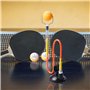 BORDEAG Entraîneur De Tennis De Table, Robot D'entraînement De Tennis De Table, Entraîneur De Tennis De Table Robot, PVC Réglabl