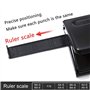 Industrial 6 Hole Punch Binder Puncher Perforatrice 6 Trous Distance Trou Réglable Perforeuse pour Journal/Documente Diameter