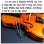1 pièce diapason,Diapason Accordeur,Diapason en Acier Inoxydable A440 Hz,Accordeur de Guitare,A 440Hz Diapason en Acier Inoxydab