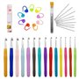 Lot de 14 crochets de taille complète pour débutants