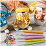 Lot de 14 crochets de taille complète pour débutants, avec accessoires de crochet, ergonomiques, en caoutchouc souple, 2 à 10 mm