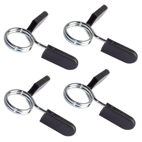CLKE 4Pcs Pinces à Ressort pour Poids Haltères