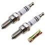 2 Bougies D'allumage Moto CR8E avec 1 manchon