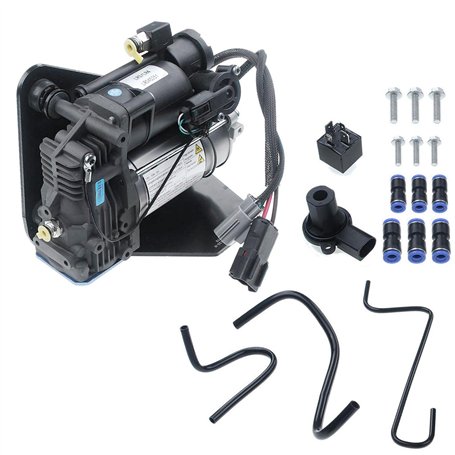 Frankberg Compresseur d'Air de Suspension Compatible avec Discovery III L319 2004-2009 Discovery III LA 2004-2009 R.a.n.g.e R.o.