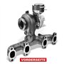 Frankberg Turbocompresseur Compatible avec A3 Sportback 8PA 1.9TDI 2004-2010 Golf Plus 521 5M1 1.9TDI 2005-2009 J.e.t.ta III 1K2