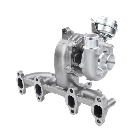 Frankberg Turbocompresseur à gaz d'échappement Compatible avec Golf IV 1J1 1J5 A3 8L1 Oct.avia I 1U2 1U5 Leon 1M1 Bo.ra 1J2 1J6