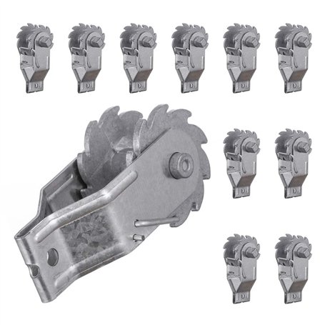 Lot de 10 Tendeurs de Fil de Clôture électrique