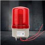 220VAC Rotatif Clignotant Signal Lumière Rouge LED Avertissement Lumière Industrielle Signal Avertissement Lampe97mm Diamètre
