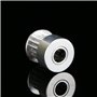 5Pcs Poulie De Distribution, 16 Dents 5mm Alésé Aluminium Outil De Poulie De Distribution pour 3D Imprimante CNC, Nema 17 Moteur