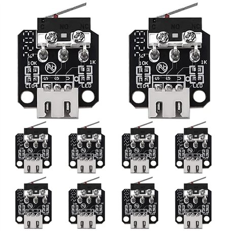GERUI Lot de 10 interrupteurs de fin de course pour imprimante 3D