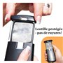 EasY Magnifier Petite Loupe de Lecture Poche 3.0X avec Lumière LED; Mini Loupe Eclairante Frontale pour Malvoyant, Lentille Loup