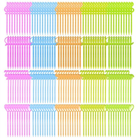 DAZZLUXE Lot de 200 Pics à Fruits en Plastique