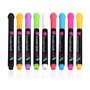 DAZZLUXE Lot de 9 marqueurs effaçables à craie pour verre