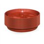 DHSBGWSX Lot de 10 plateaux pour plantes - Bac d'égouttement - Mini pot en terre cuite - Plateau de jardin - Base de pot de fleu