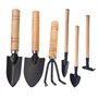 Lot de 6 Mini Outils de Jardinage - Râteau