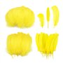 Lot de 300 plumes jaunes