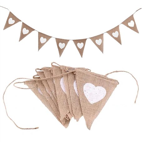 Lot de 2 guirlandes de mariage