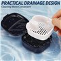 Zikenis Boîte de rangement pour prothèses dentaires avec tami,boîte à appareils orthodontiques,Boîtes pour Prothèses Dentaires,b