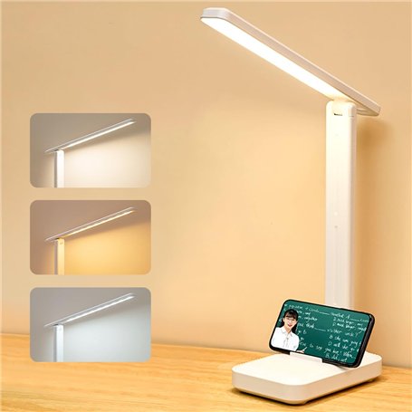 Aweskmod Lampe de Bureau LED Contrôle Tactile Protectiondes Yeux