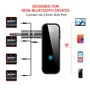MP MPAD PCASE Récepteur Voiture Adaptateur Jack Bluetooth5.0 transmetteur, Bluetooth Aux 3.5mm Portable sans Fil pour TV Haut Pa