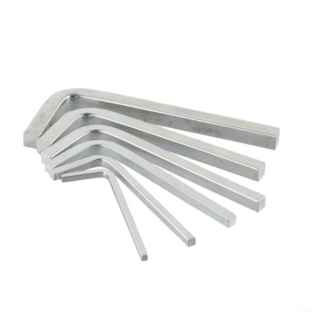 Cloudpower Lot de 6 clés à tête carrée en forme de L