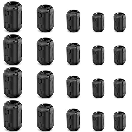Dreamtop 20 Pcs Ferrite Antiparasite