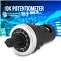 10k Potentiomètre，Jectse gouverneur rotatif potentiomètre Inverter convertisseur disque résistance à vitesse variable potentiomè