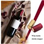 OHYER 100 Pièces Vin Capsules Rétractables en PVC Capsules Thermorétractables Bouteille Vin Capsules Rétractable Bouchon Thermor