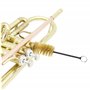 Trompette Enfants,Trompette,Trompette Enfant,Trompette Tracteur Pour Trompett,5 Brosses De Nettoyage Nettoyage Spirale