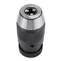 Mandrin,Fydun 1Pc 0-13mm 1/2 "Acier Auto-serrant Mandrin B16 pour perceuses, fraiseuses, Tours, Tours à aléser et Outils à Main 