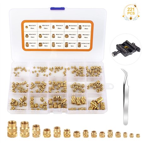 Insert Fileté Métal