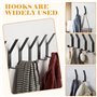 6 Pièces Porte Manteau Mural, Patere Murale, Porte Manteau, Crochet Porte Manteau, Patere Porte Manteau, Crochet Porte Manteau M