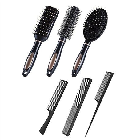 YOYEAH Lot de 6 brosses à cheveux
