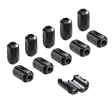 Aiqeer 10 Pièces Ferrite Anneau Noyau