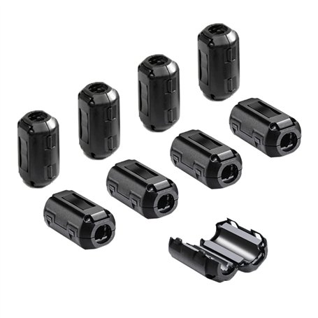 Aiqeer 8 Pièces Ferrite Anneau Noyau